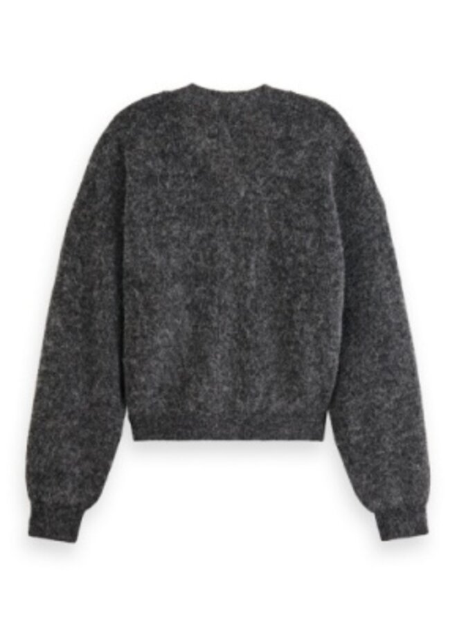 Fuzzy Relaxed Cardigan
