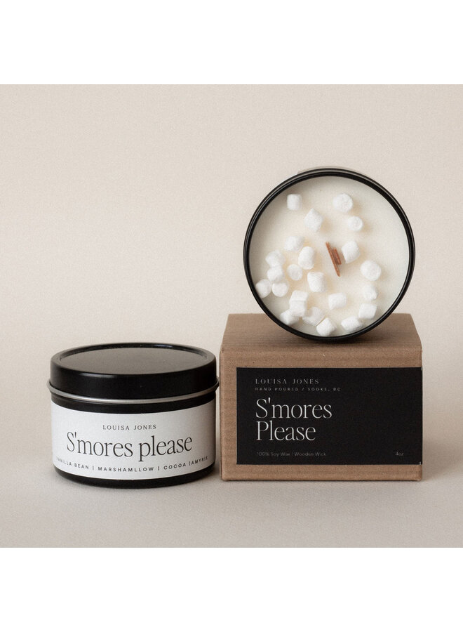 Smores Please Candle 4oz