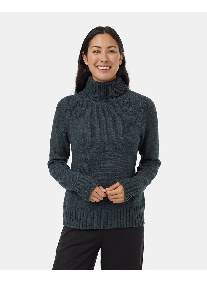 Women's highline Wool T-neck Sweater