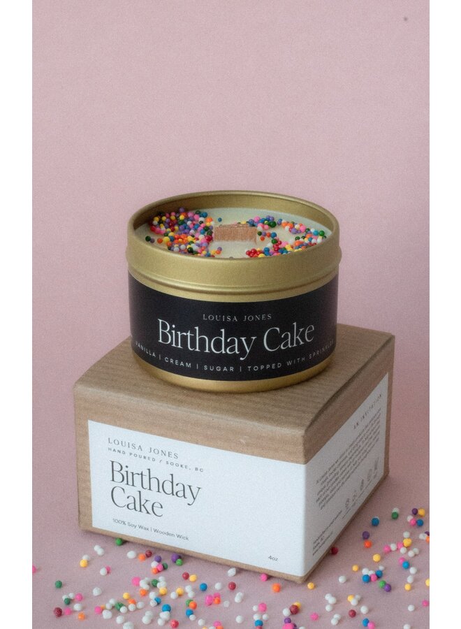 Birthday Cake Candle 4oz