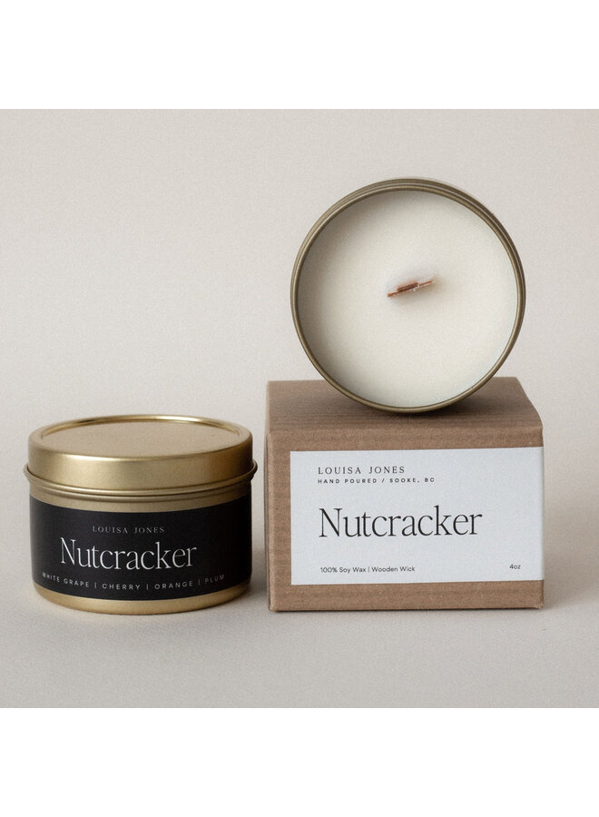 Nutcracker Candle 4oz