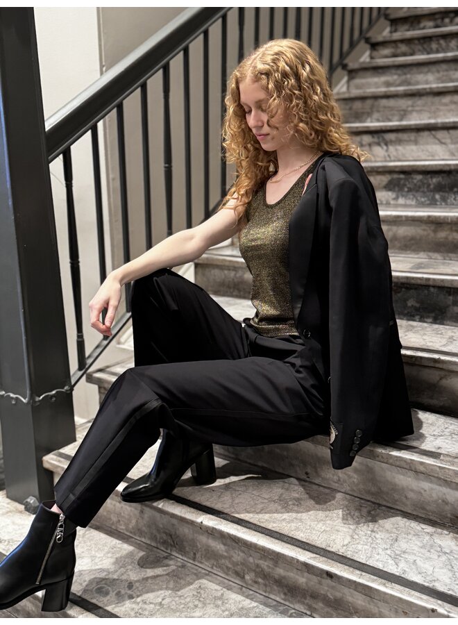 Tuxedo Single Breasted Blazer