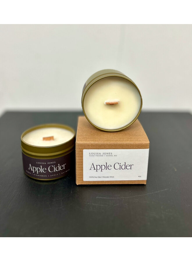 Apple Cider Candle 4oz