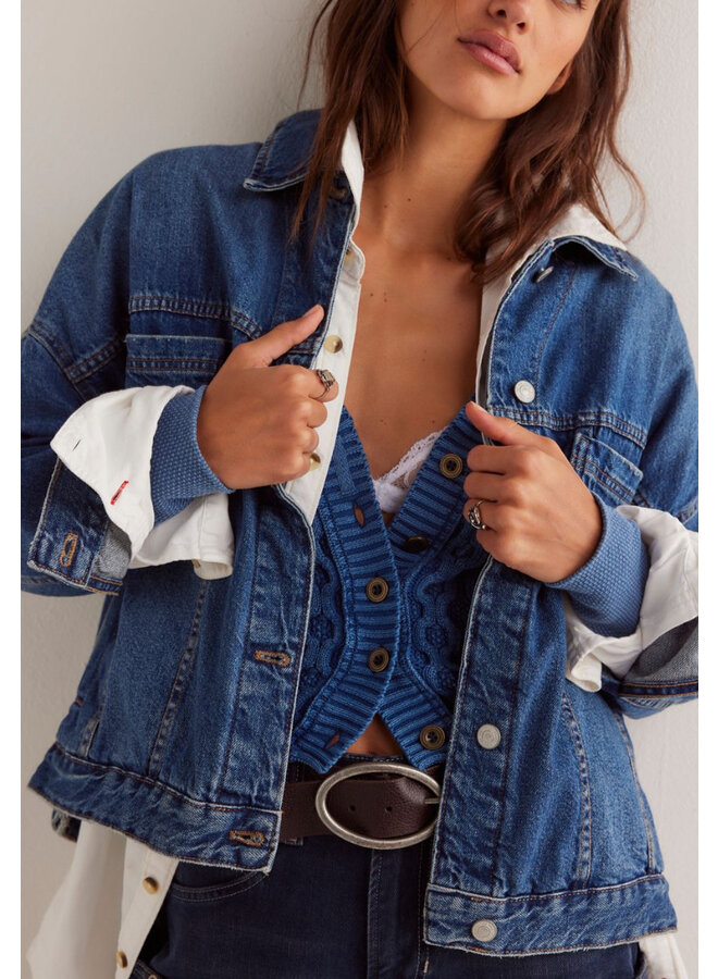 Opal Swing Denim Jacket