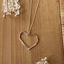 Organic Heart Necklace