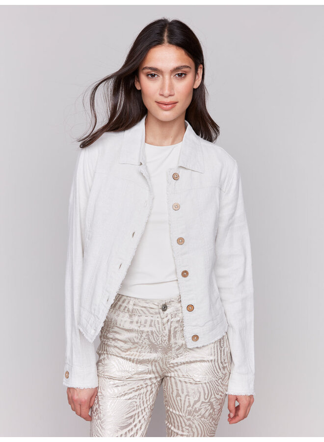 Linen Blend Jacket