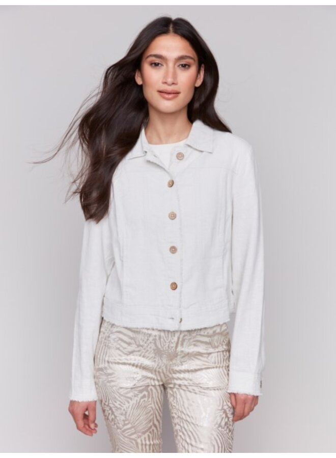 Linen Blend Jacket