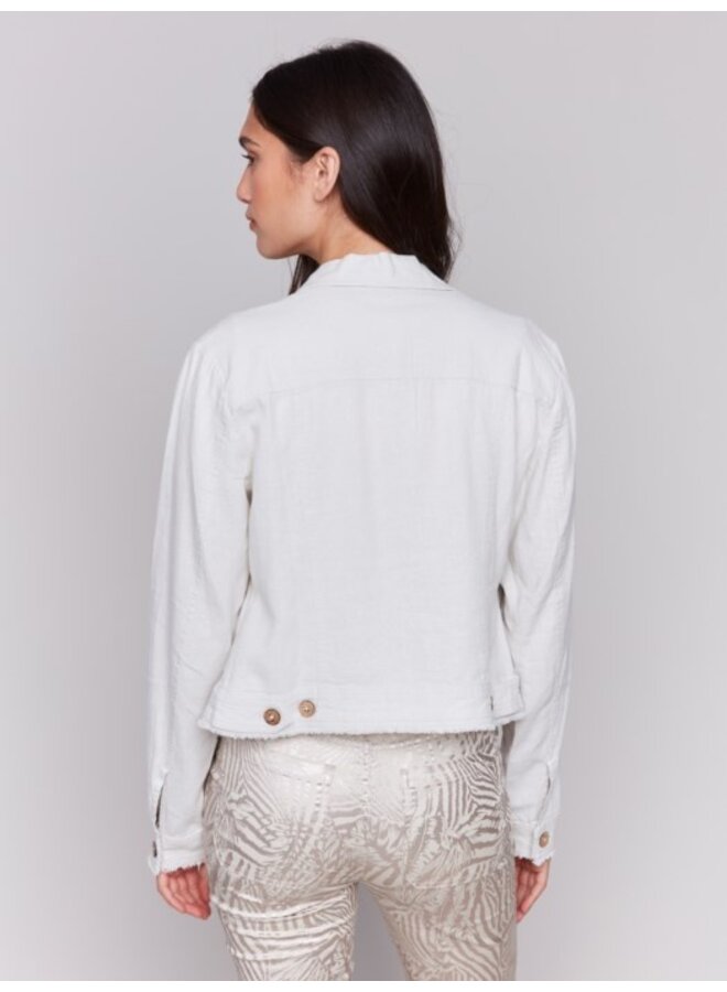 Linen Blend Jacket