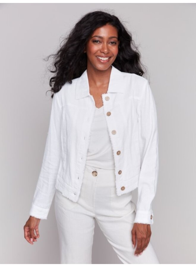 Linen Blend Jacket