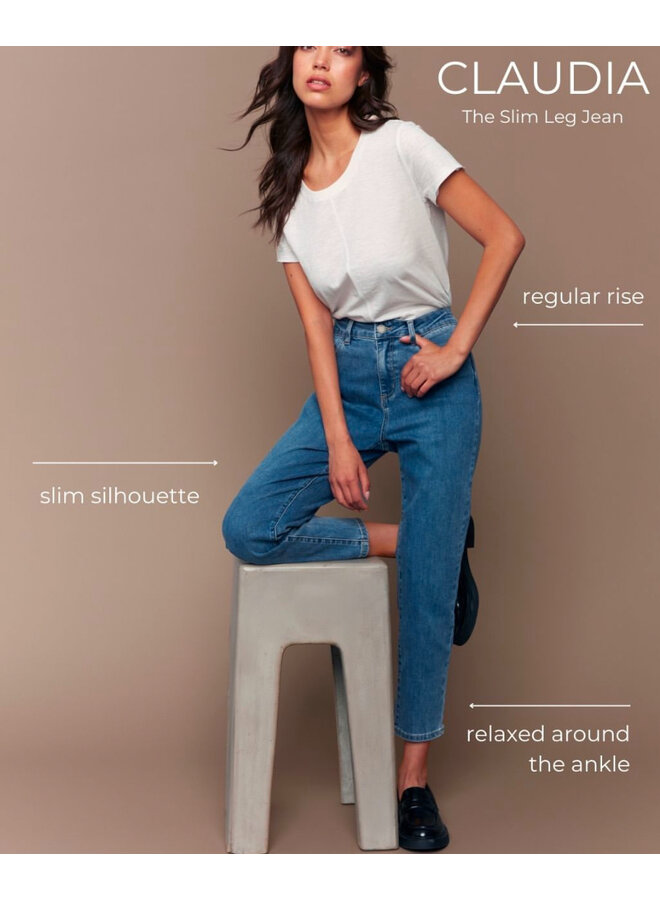Claudia Slim Leg Jeans
