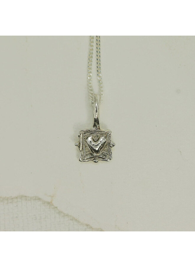 Ancient Love Pendant - Sterling Silver