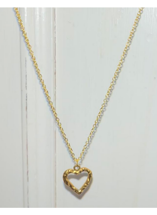 Gold Heart Pendant