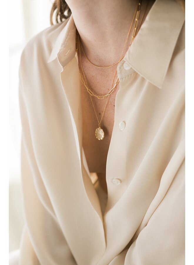 Miriam Necklace Gold