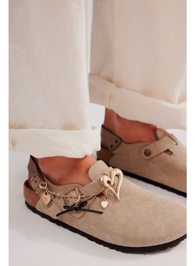 Tokio Suede Taupe N