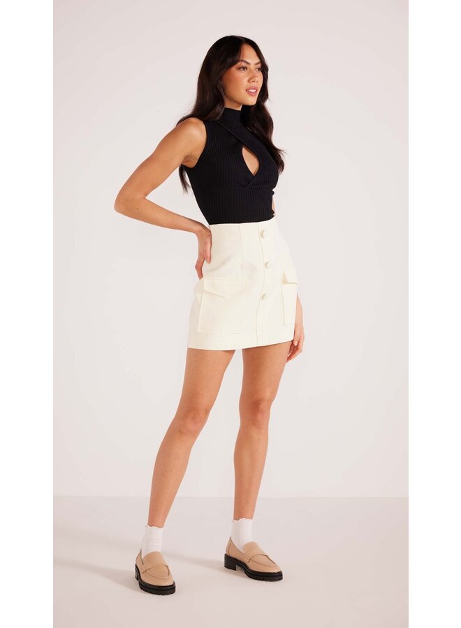 Ezra A-line Mini Skirt