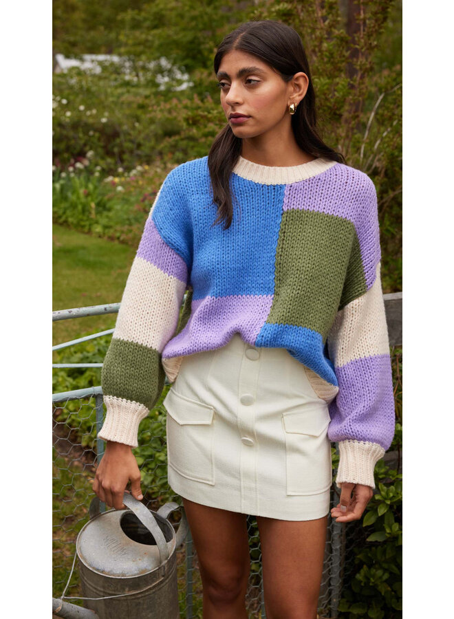 Ezra A-line Mini Skirt