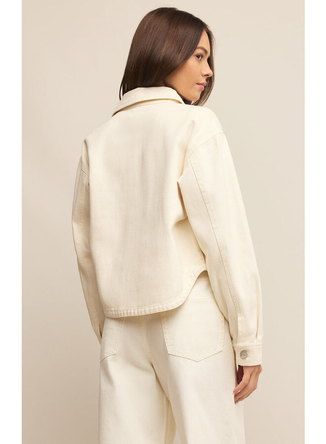 All Day Cropped Denim Jacket