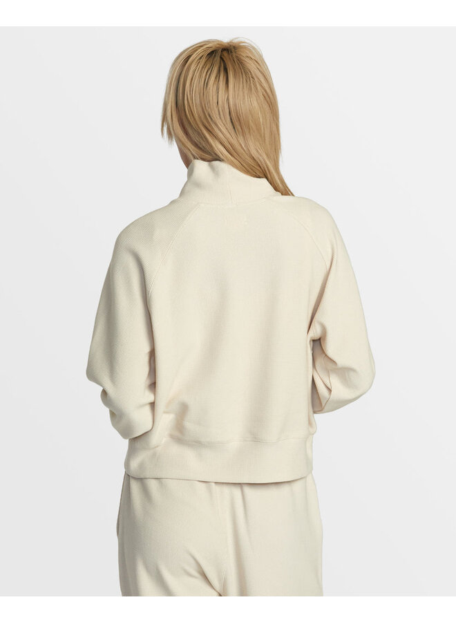 Sofia Waffle Mock Neck