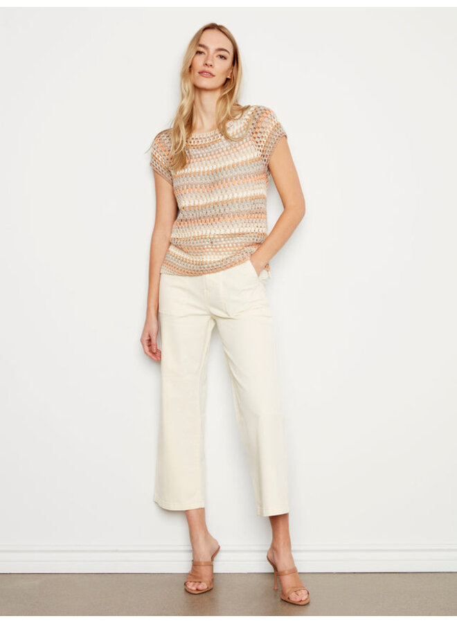 Cropped Utility Twill Pants