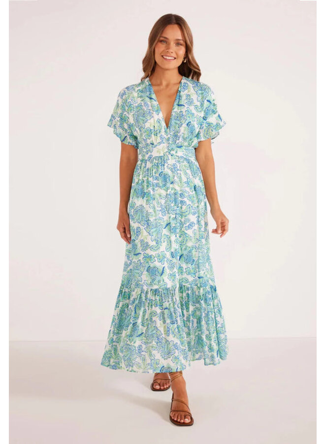 Alessia Flutter Midi Dress