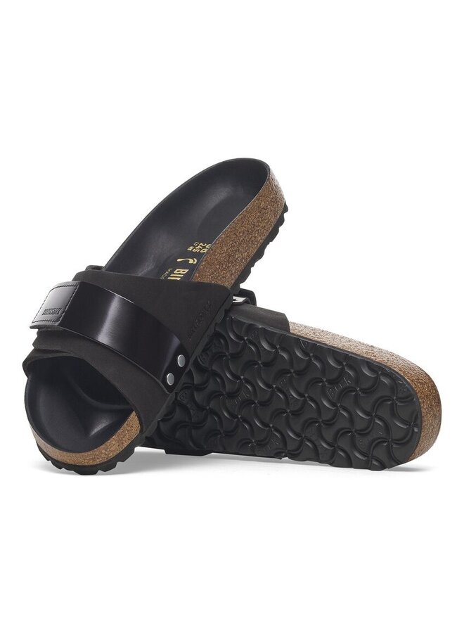 Oita Nubuck High Shine Black N
