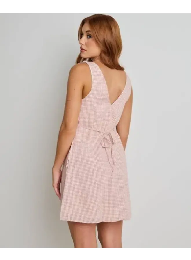 Lola Check Mini Dress