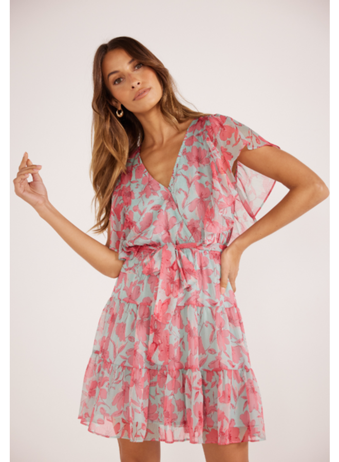 Auretta Flutter Mini Dress
