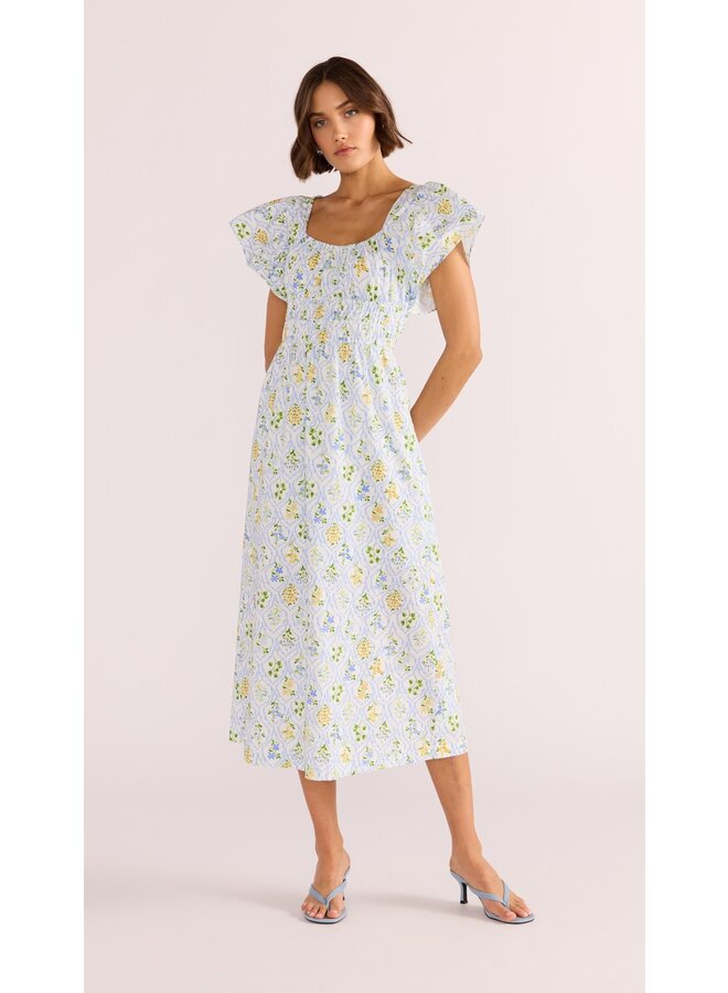 Meadow Flutter Midi Dress