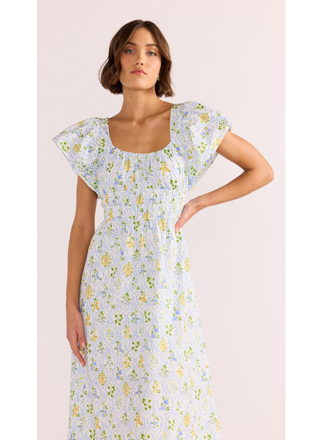 Meadow Flutter Midi Dress