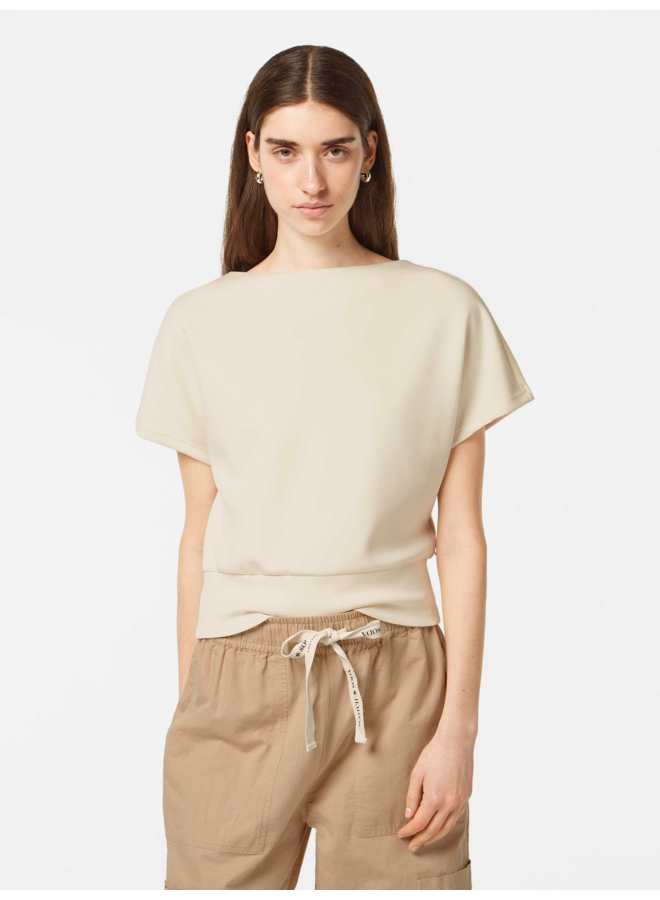 Tencel Sleeveless Sweatshirt