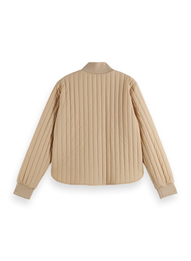 Reversible Quilted Bomber