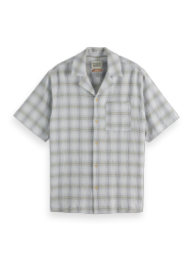 Checkered SS Relaxed Fit Shirt