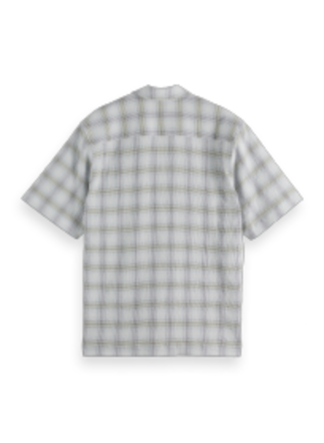 Checkered SS Relaxed Fit Shirt
