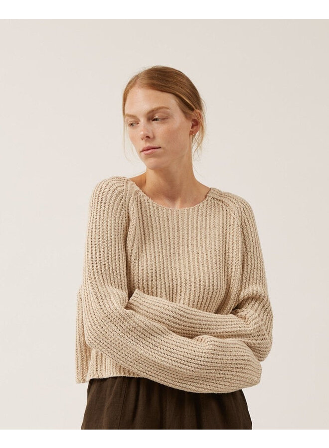 Juliette silk and cotton sweater