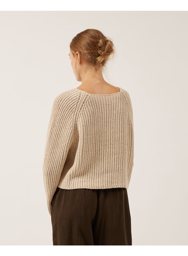 Juliette silk and cotton sweater