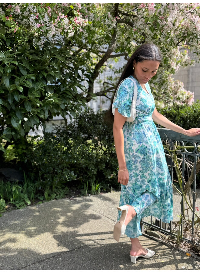 Alessia Flutter Midi Dress