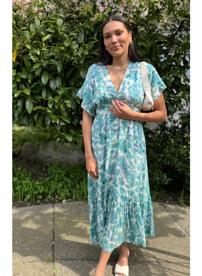 Alessia Flutter Midi Dress