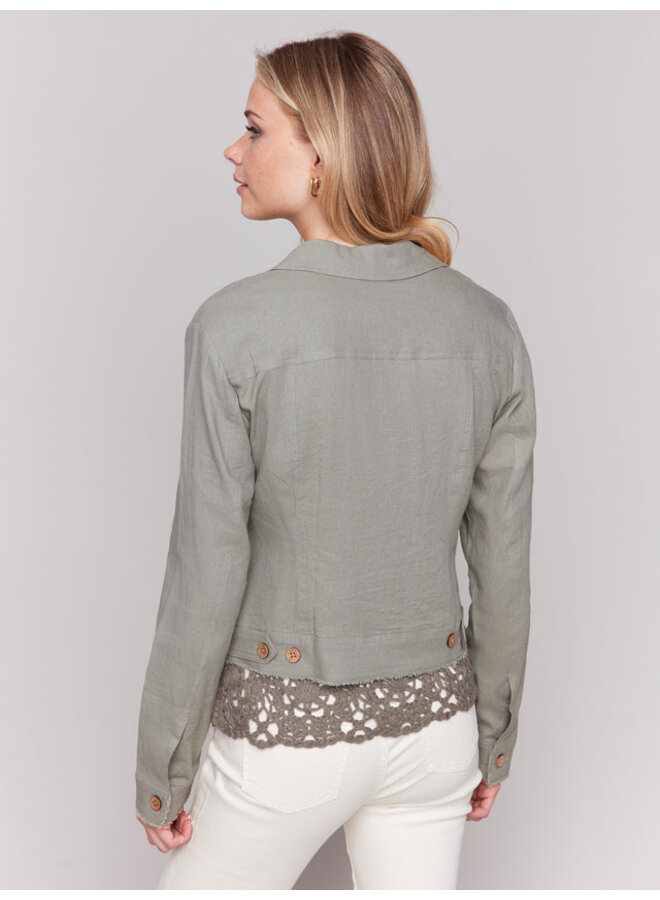 Linen Blend Jacket