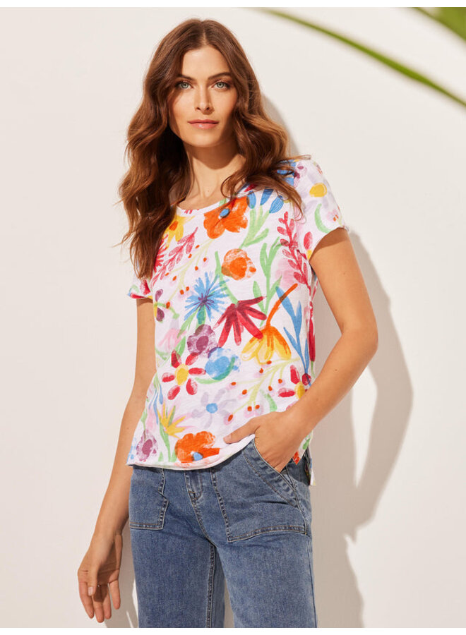 Short Sleeve Wildflower Top