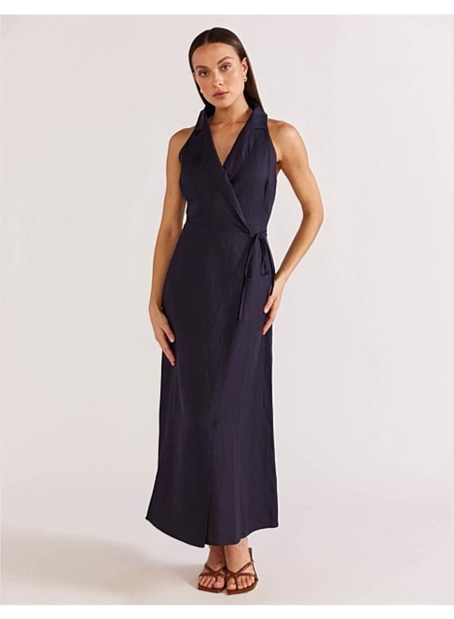 Jori Wrap Midi Dress