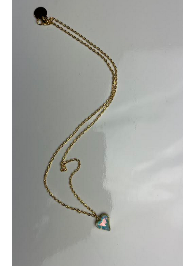 Jewel Heart Necklace