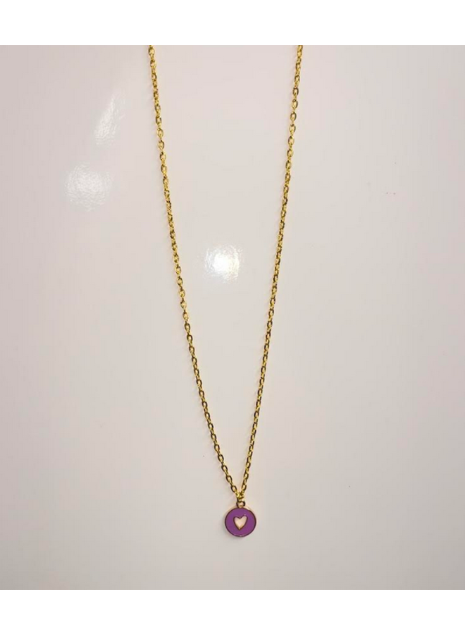 Cutout Heart Necklace