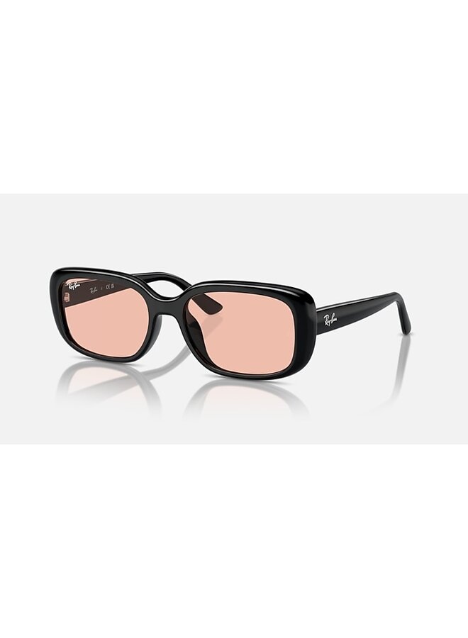Wayfarer Black / Dark Pink Lens Orb4421D
