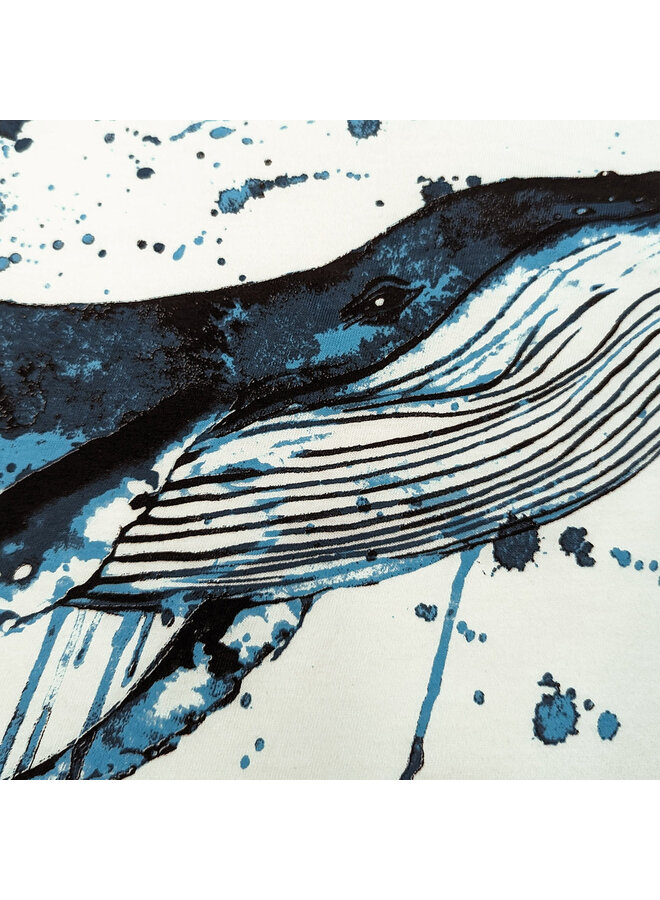 Water Colour Whale Long Sleeve