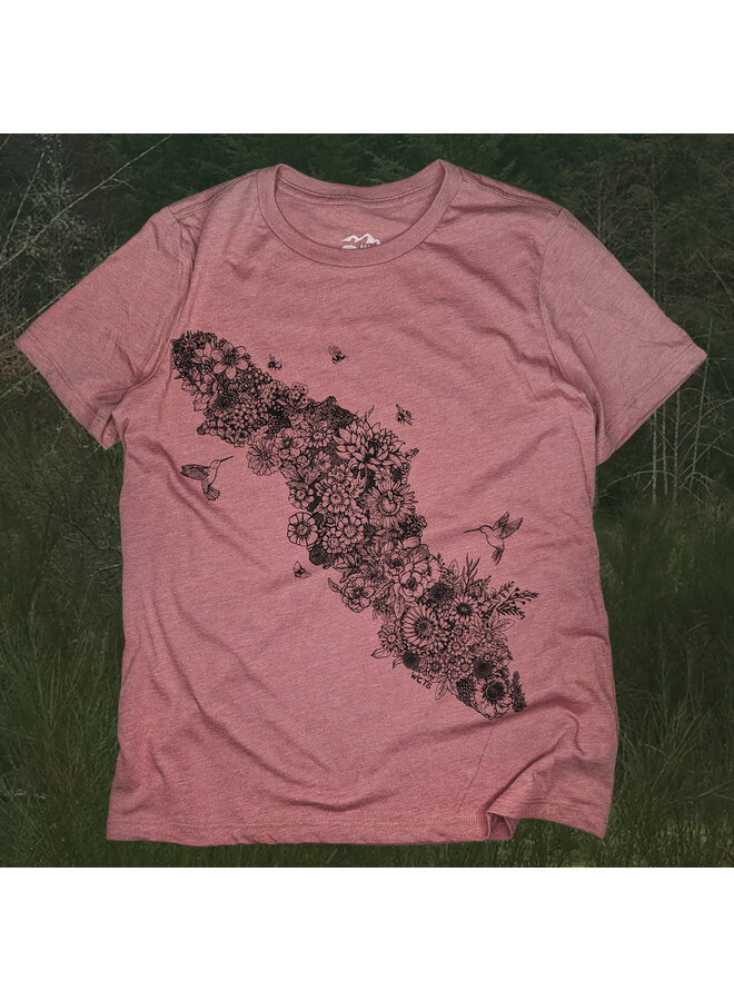 Wmn Flower Island Tee