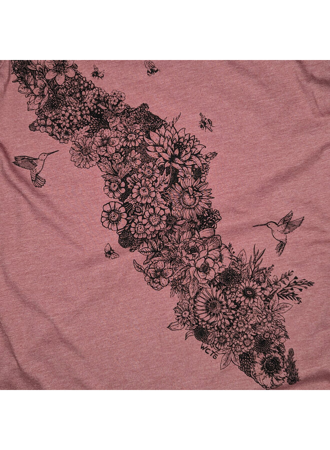 Wmn Flower Island Tee