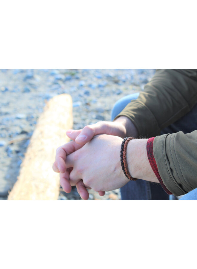 Braided Leather Bracelet