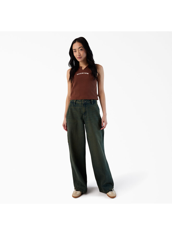 Womens X Loose Denim Carpenter Pant