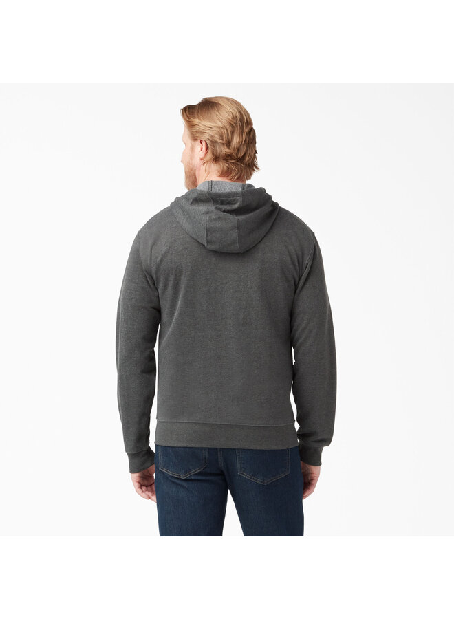 Mens Fleece Full Zip Hoodie