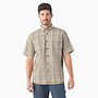 Mens SS Yarn Dyed Flex Plaid Shirt